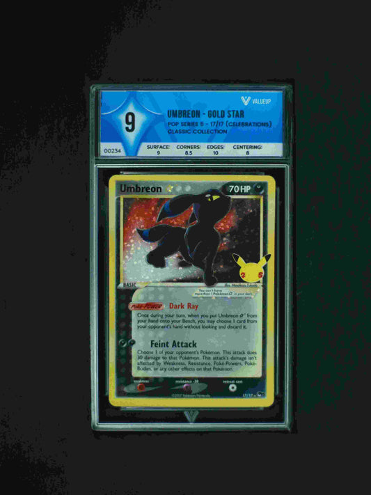 00234 UMBREON - GOLD STAR Grading Card
