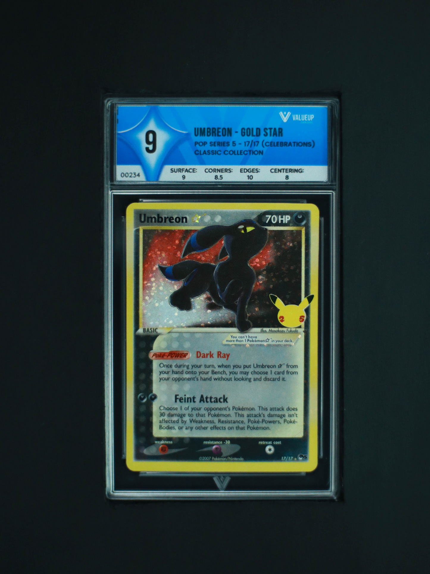 00234 UMBREON - GOLD STAR