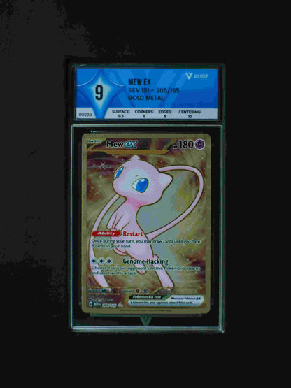00239 MEW EX Grading Card