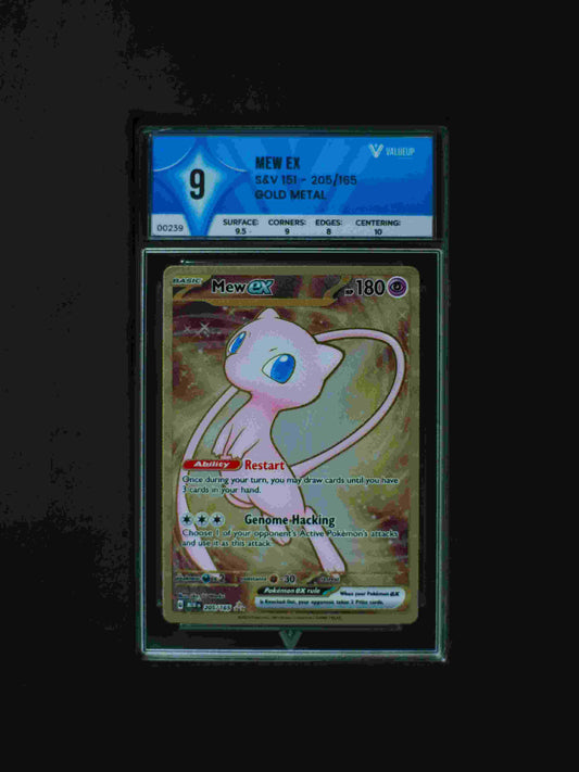00239 MEW EX Grading Card