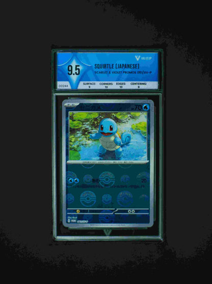 00244 SQUIRTLE (JAPANESE) Grading Card