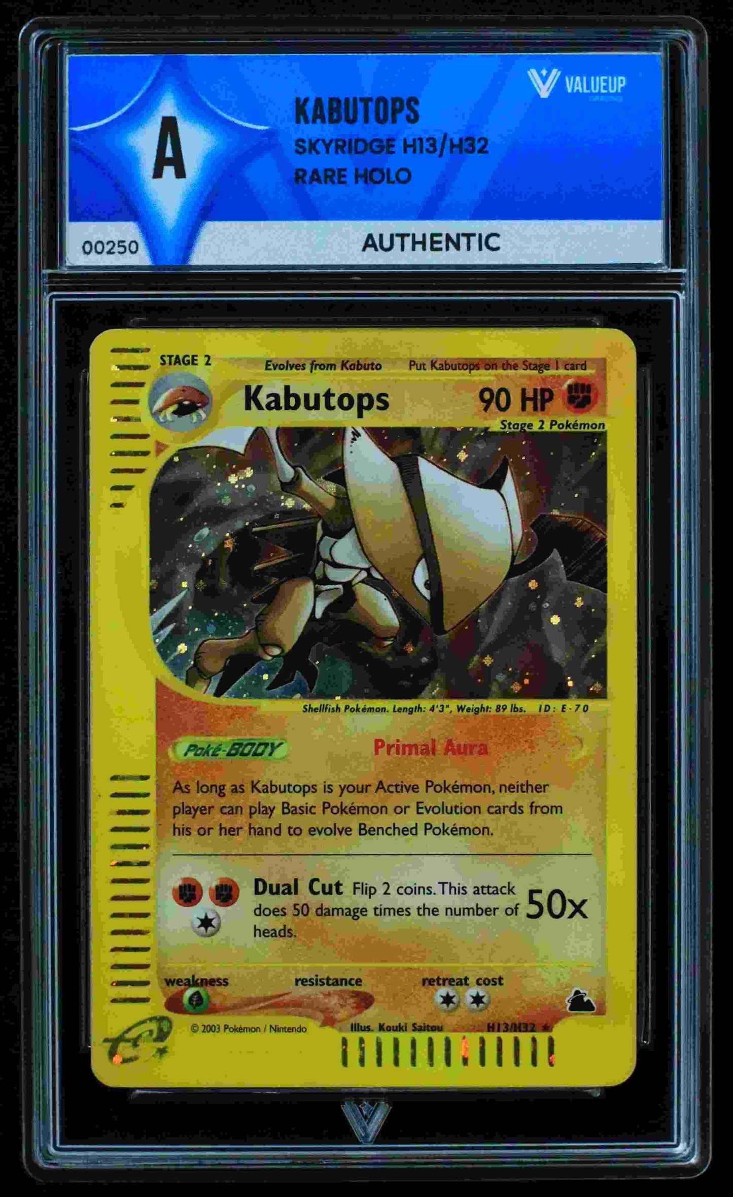 00250 KABUTOPS Grading Card