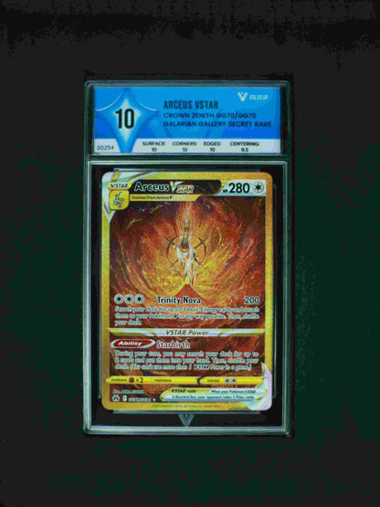 00254 ARCEUS VSTAR Grading Card