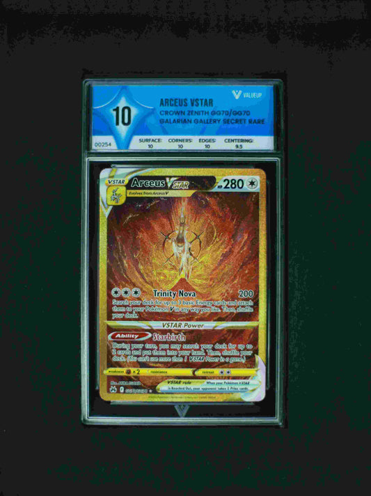 00254 ARCEUS VSTAR Grading Card