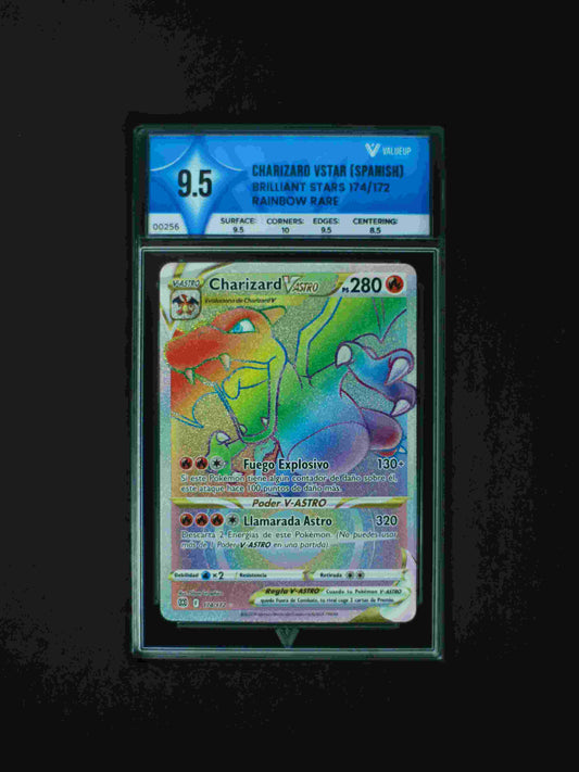 00256 CHARIZARD VSTAR (SPANISH) Grading Card