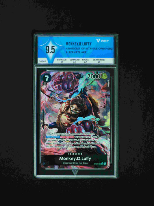 00262 MONKEY.D.LUFFY Grading Card
