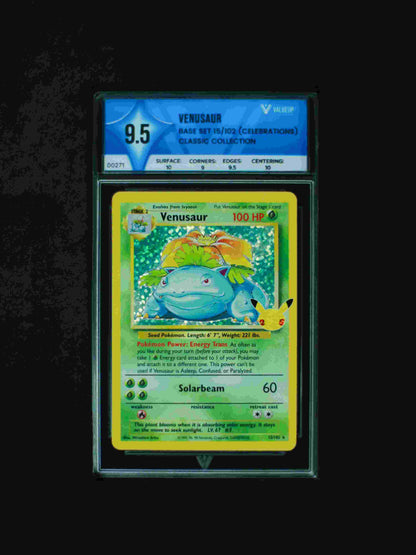 00271 VENUSAUR Grading Card