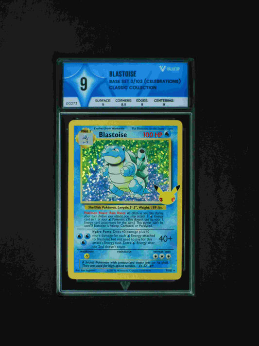00273 BLASTOISE Grading Card