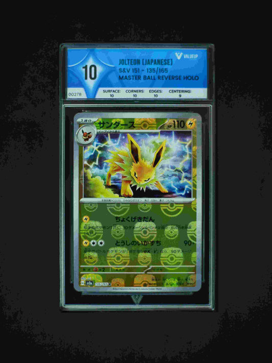 00278 JOLTEON (JAPANESE) Grading Card