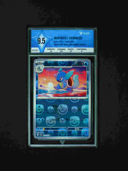 00280 WARTORTLE (JAPANESE) Grading Card