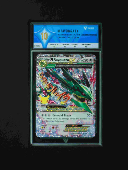 00282 M RAYQUAZA EX Grading Card