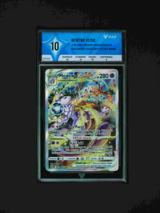 00284 MEWTWO VSTAR Grading Card