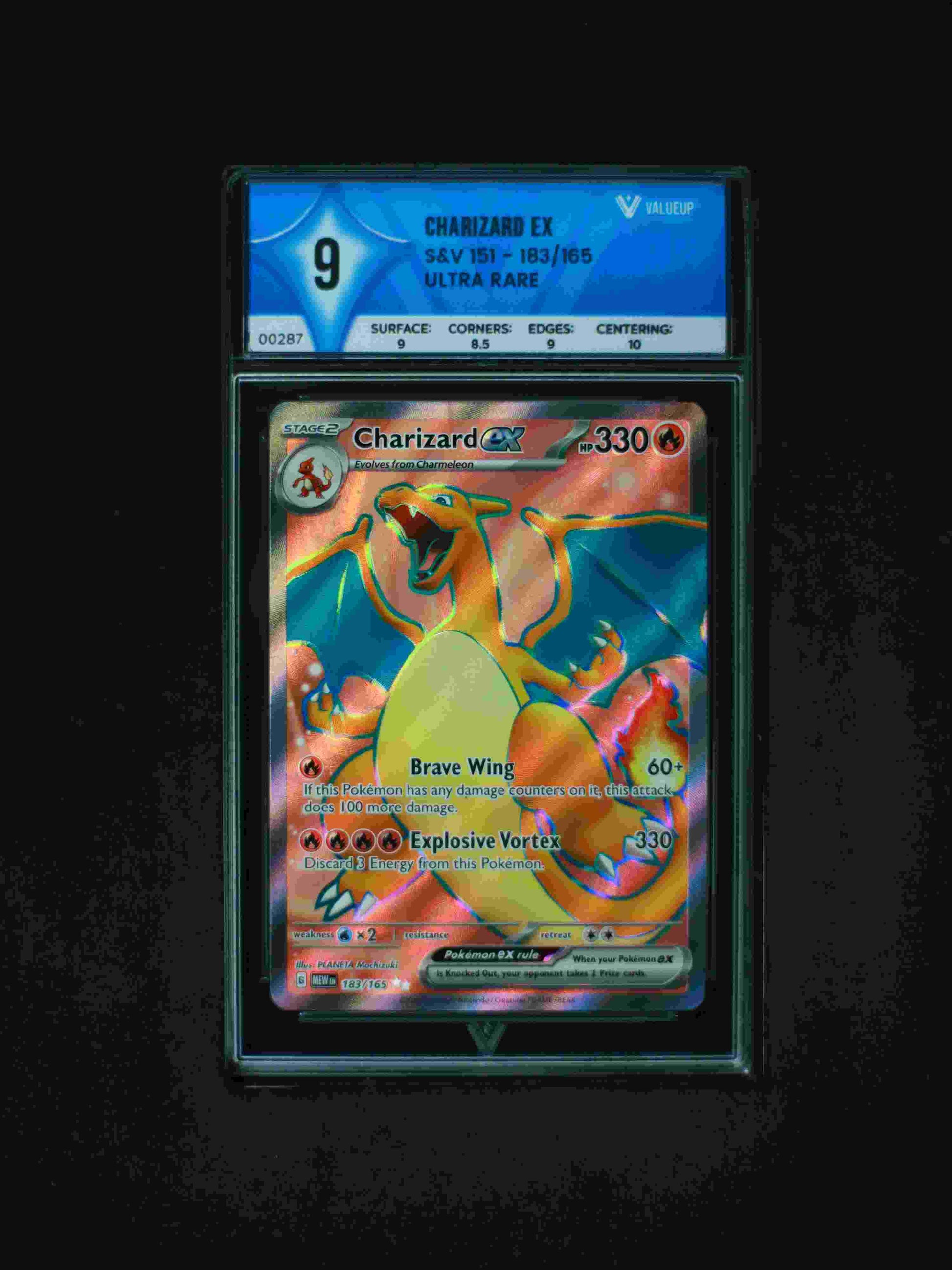 00287 CHARIZARD EX Grading Card