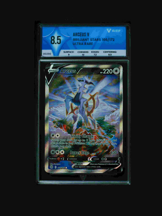 00290 ARCEUS V Grading Card