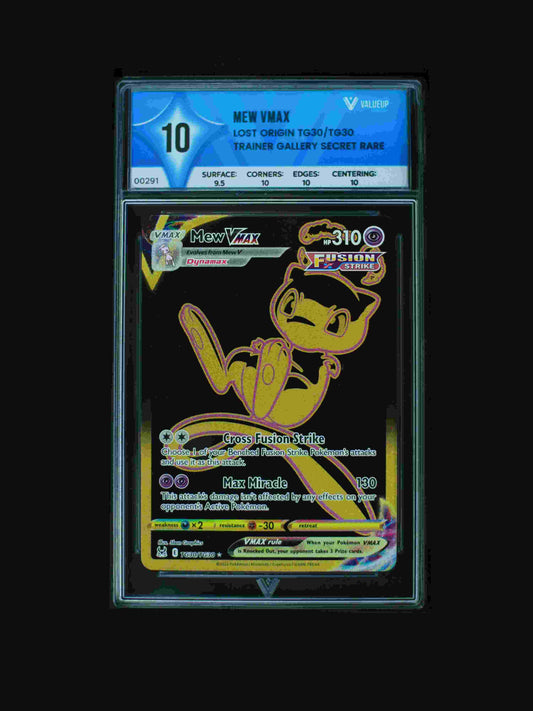 00291 MEW VMAX Grading Card