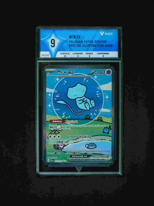 00293 MEW EX Grading Card