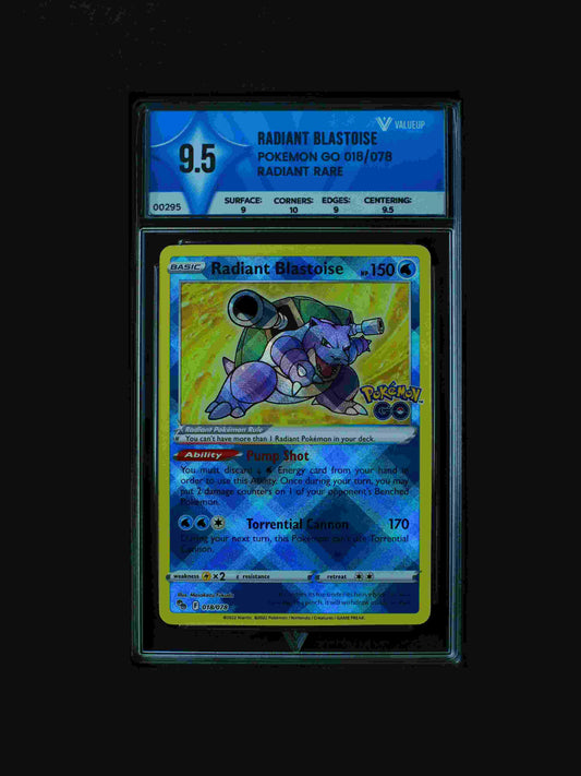 00295 RADIANT BLASTOISE Grading Card