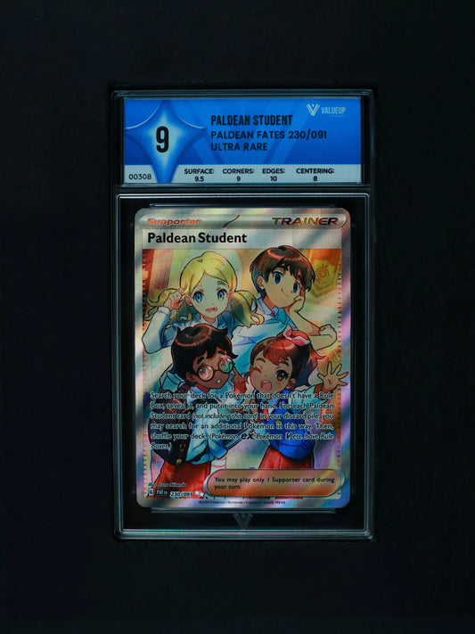 Grading Card Paldean Student