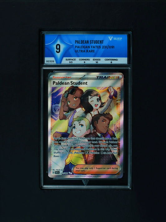 Grading Card Paldean Student