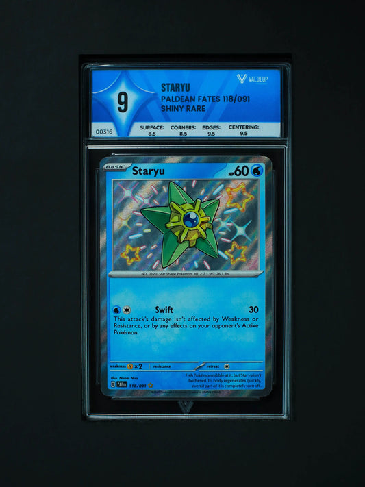 Staryu Grading Card