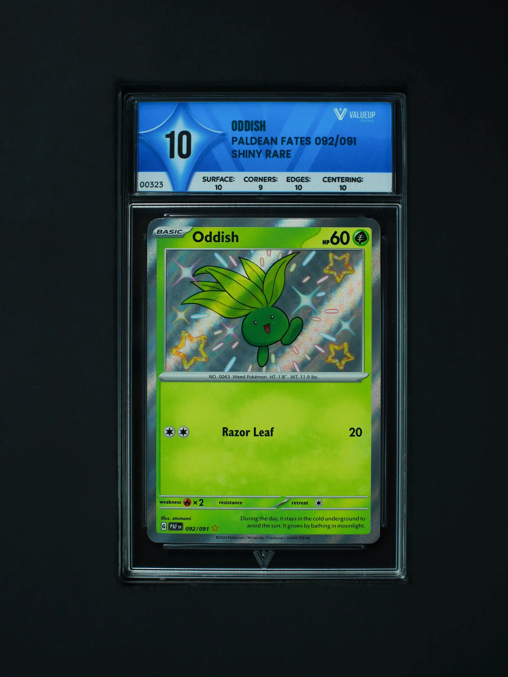 Grading Cards Oddish