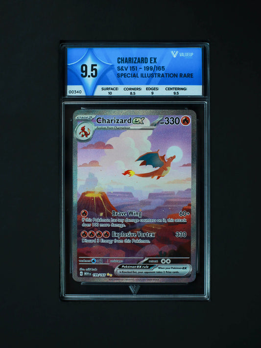 Grading Card Charizard ex