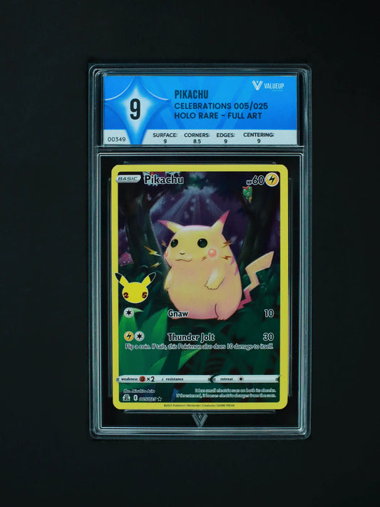 Pikachu Grading Card