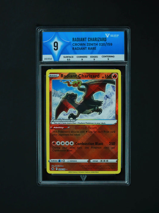 Grading Card Radiant Charizard