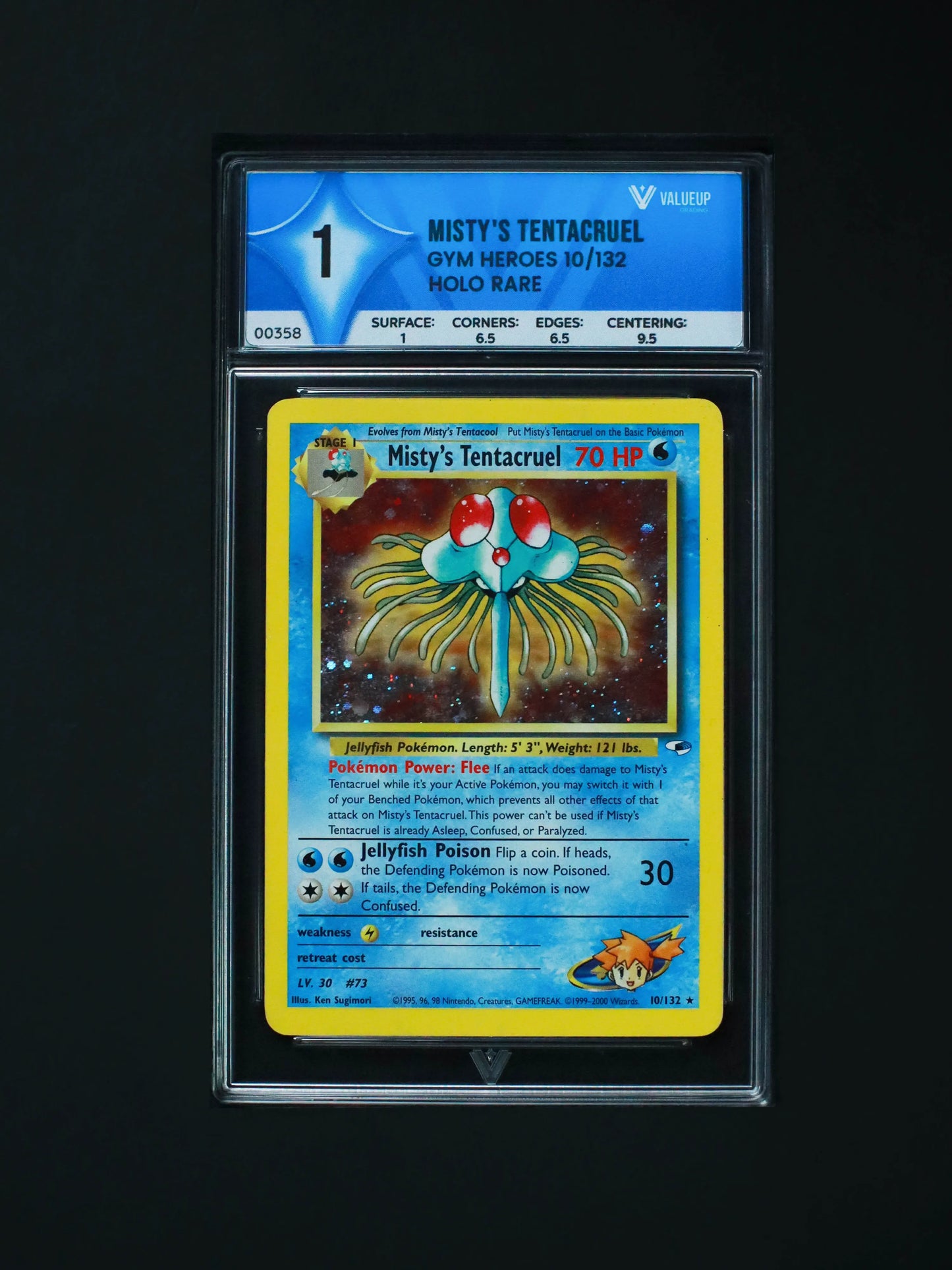 Grading Card Misty's Tentacruel