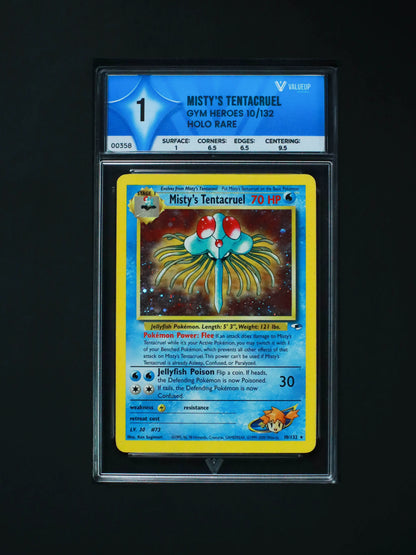 Grading Card Misty's Tentacruel