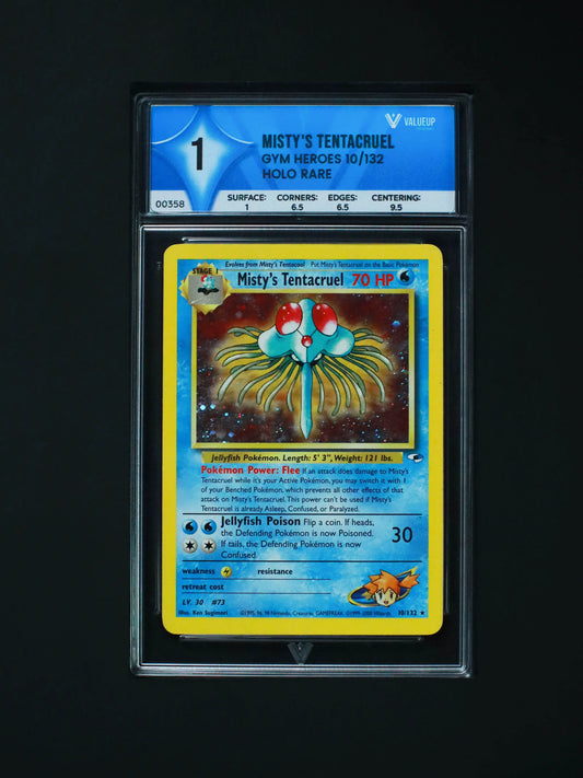 Grading Card Misty's Tentacruel