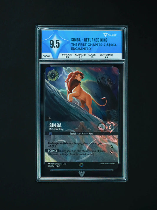 Grading Card Simba Returned King