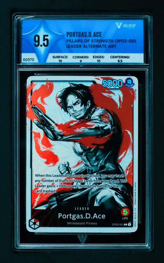 Grading Card Portgas D Ace