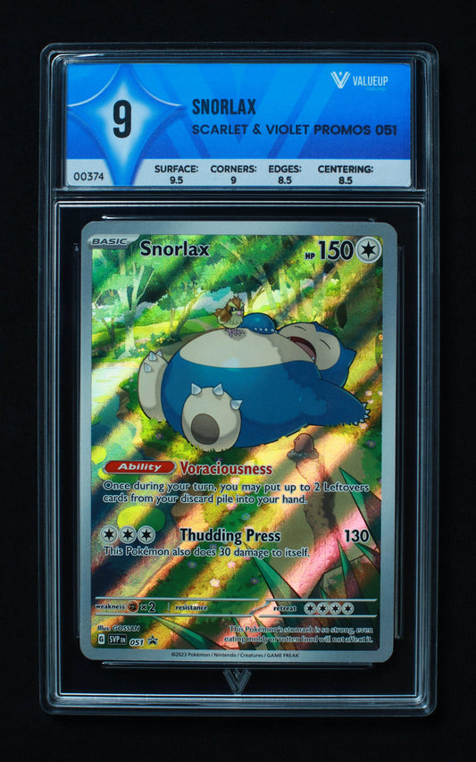 00374 SNORLAX Grading Card