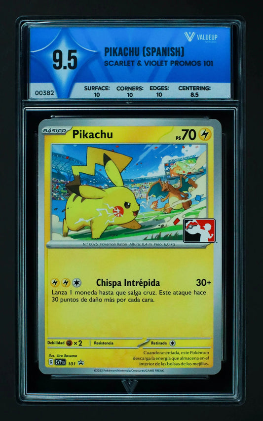 00382 PIKACHU (SPANISH) Grading Card
