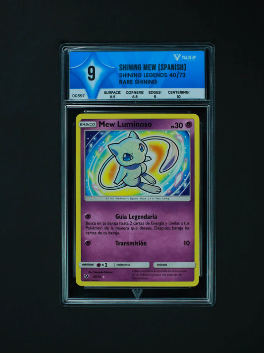 Shining Mew Grading Card