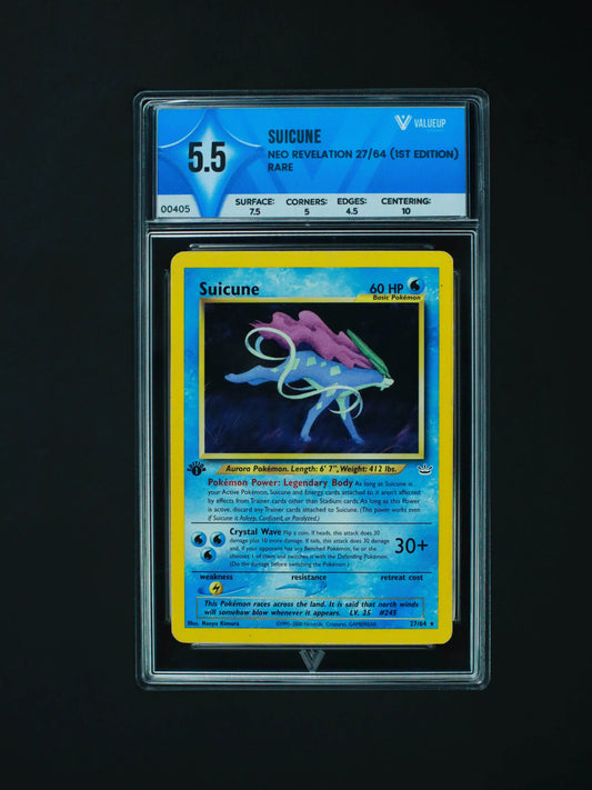Suicune Grading Card