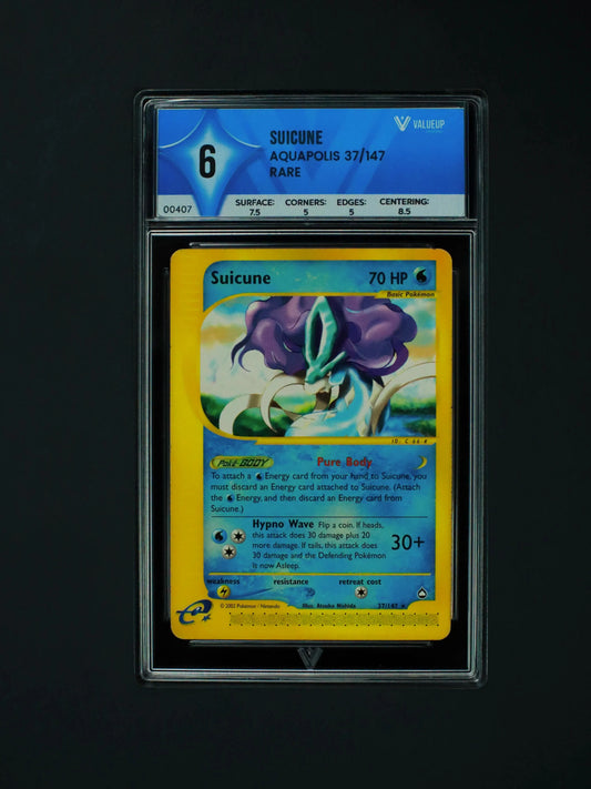 Suicune Grading Card