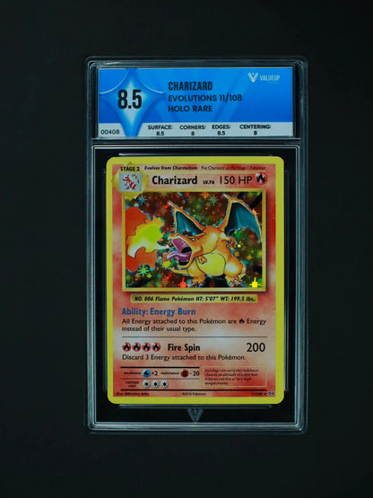 Charizard Grading Card