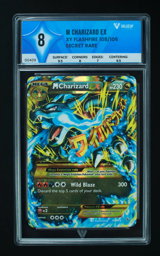 00409 M CHARIZARD EX Grading Card