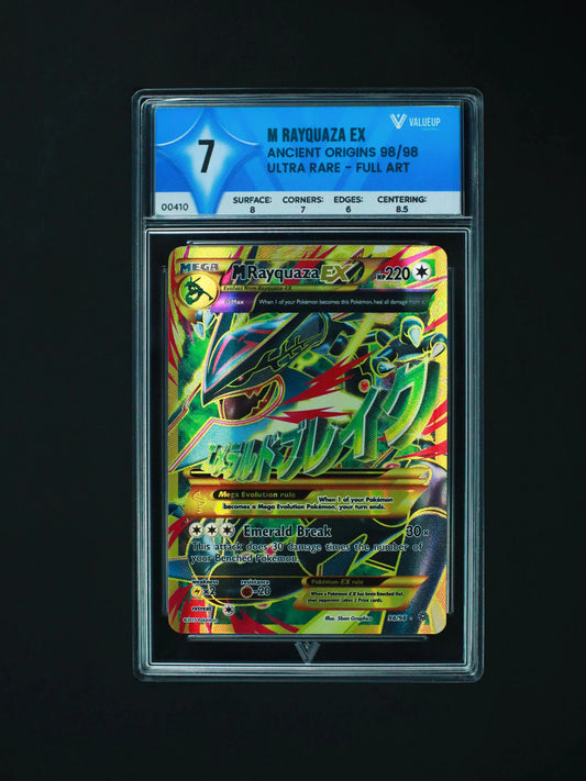 M Rayquaza EX Grading Card