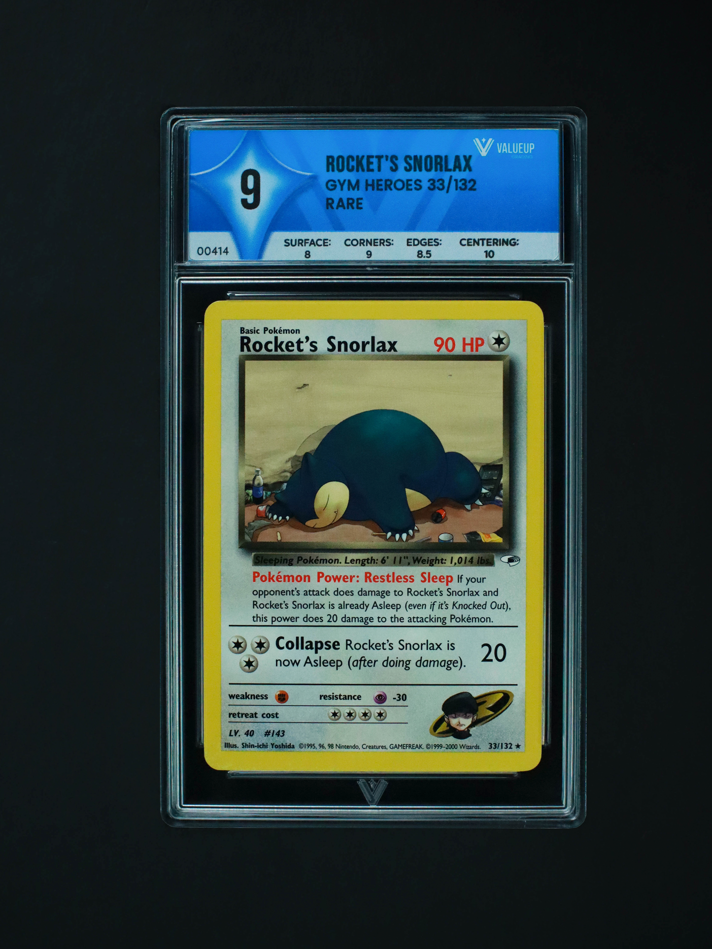 00414 ROCKET'S SNORLAX