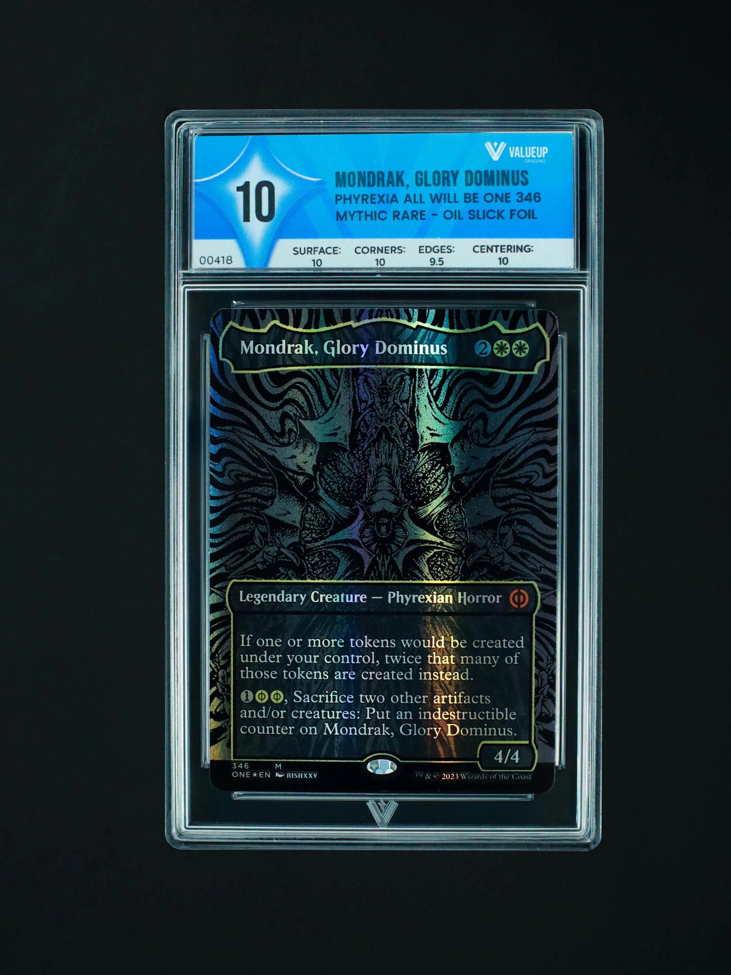 Mondrak Grading Card