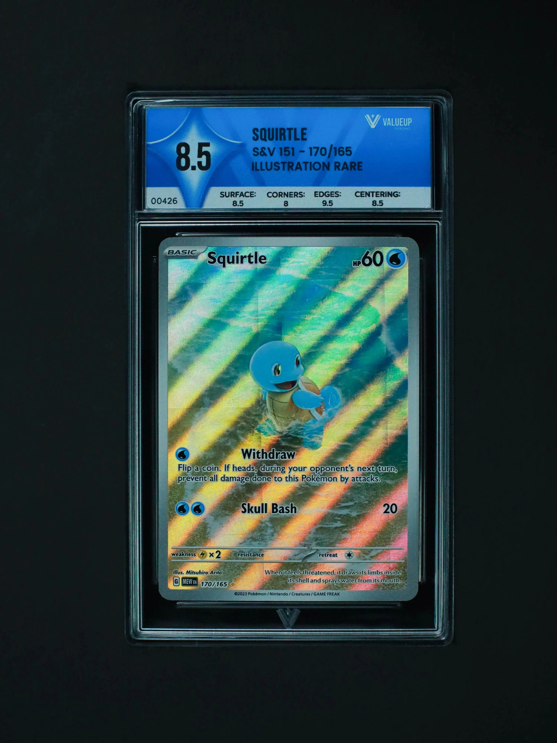 Squirtle Grading Card