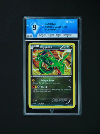 Rayquaza Grading Card