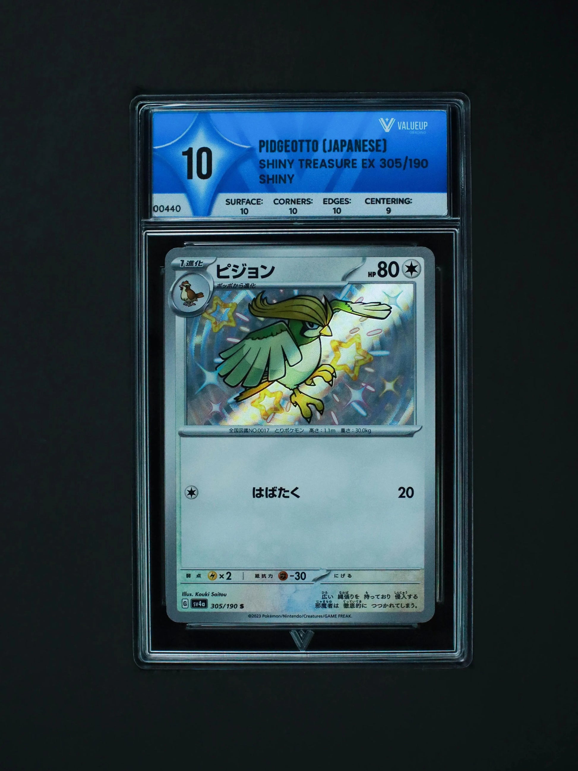 Pidgeoto Grading Card