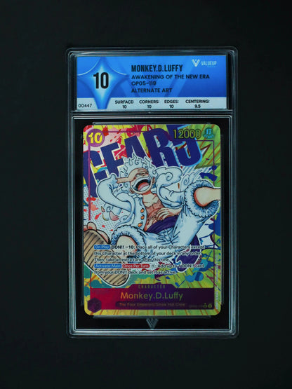 Monkey D Luffy Grading Card