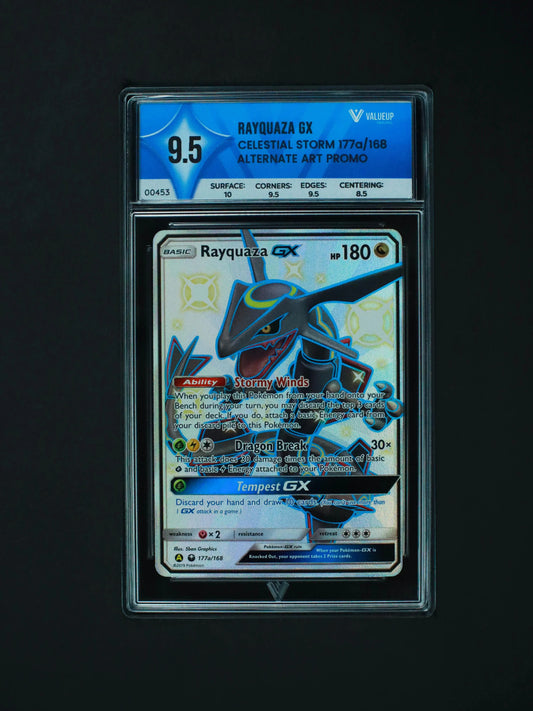 Rayquaza GX Grading Card
