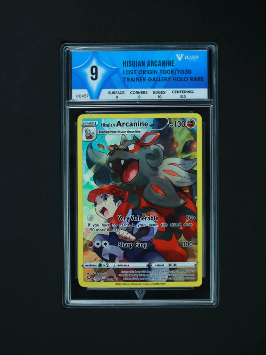 00457 HISUIAN ARCANINE Grading Card