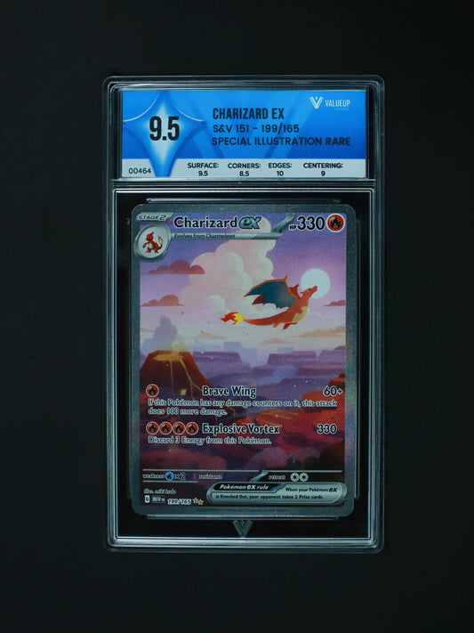 00464 CHARIZARD EX Grading Card